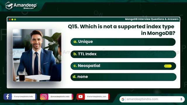 Top 30 MongoDB Interview Questions & Answers | MongoDB MCQ ? | MongoDB Online Test ? | eu1wa9t | DB смотреть онлайн