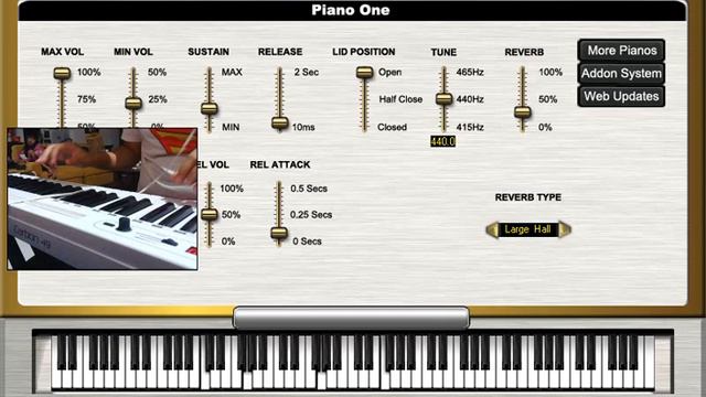 Piano One - free VST sound test смотреть онлайн