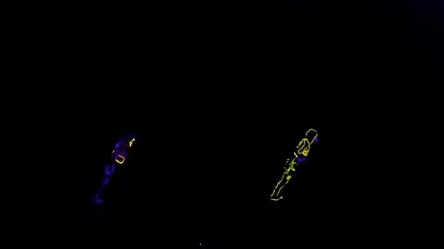 Танец в светодиодных костюмах:З смотреть онлайн