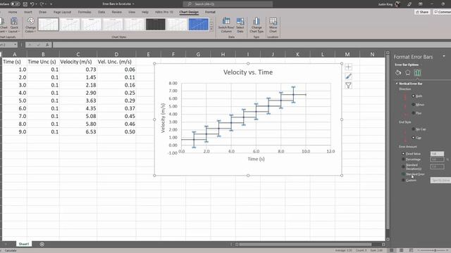 Excel - Custom Error Bars смотреть онлайн