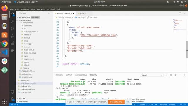 Frontity Yoast Package Demo смотреть онлайн