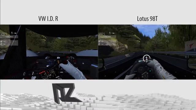 Is the Volkswagen ID. R really FASTER THEN A FORMULA 1 CAR? | Assetto corsa смотреть онлайн