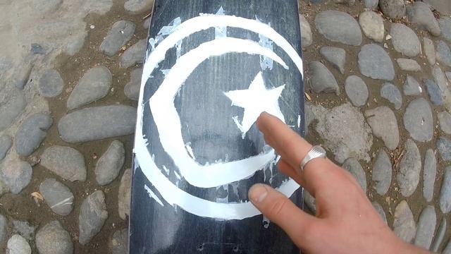 РИСУНОК НА СКЕЙТ СВОИМИ РУКАМИ. смотреть онлайн