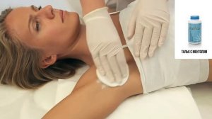Italwax. Депиляция плёночным воском в зоне подмышек.