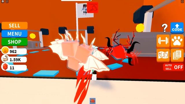 КАЧОК ЧИТЕР СДЕЛАЛ БАГОМ ГЕМЫ! САМЫЙ СИЛЬНЫЙ И БОГАТЫЙ КАЧОК! ROBLOX Infinity Power Simulator смотреть онлайн