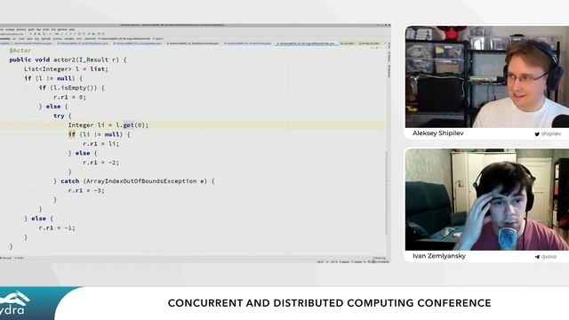 Aleksey Shipilev — Workshop: Java Concurrency Stress (JCStress). Part 2 смотреть онлайн