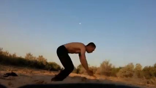 Фляк назад. Как я учился делать фляк.