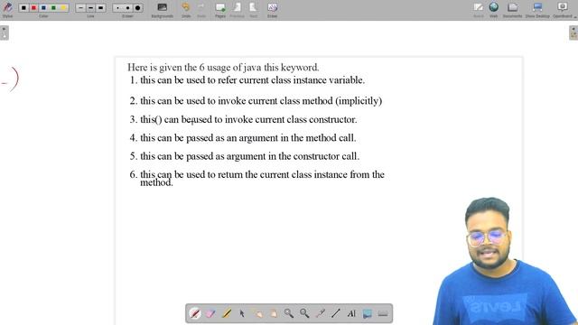 Java This Keyword_Video004_03 | Second Use Case : To Invoke Current Class Constructor | In Hindi смотреть онлайн