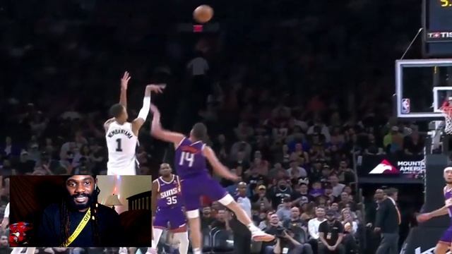 Wemby Not Playing Fair - Victor Wembanyama Monster 38 pts 10 rebs Performance vs Suns | Reaction смотреть онлайн