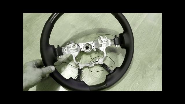 Устанавливаем рестайлинговый руль на Toyota Prado 150 и решаем проблему с подогревом. смотреть онлайн