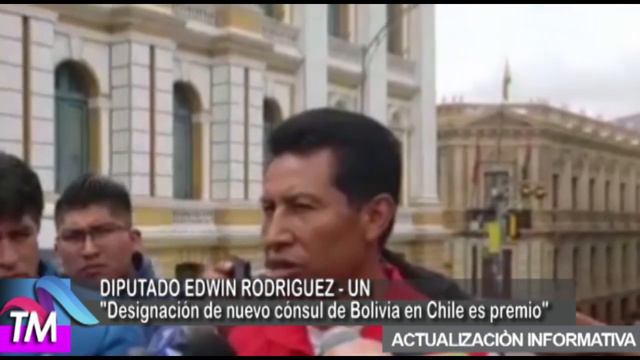 DIPUTADO EDWIN RODRIGUEZ - UN "Designación de nuevo cónsul de Bolivia en Chile es premio" смотреть онлайн