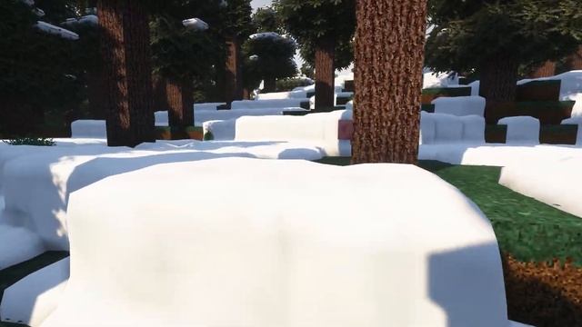 Realistic Snow in Minecraft 2022 - 4K смотреть онлайн