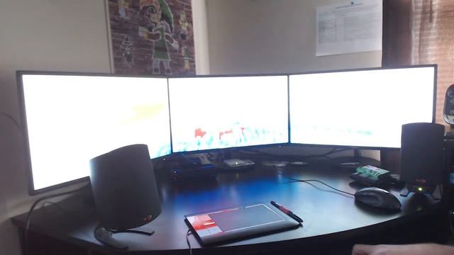 NVIDIA Surround Test (5760X1080) смотреть онлайн