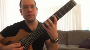 8-String Guitar Lesson 6: Arpeggios (Drop E Tuning)