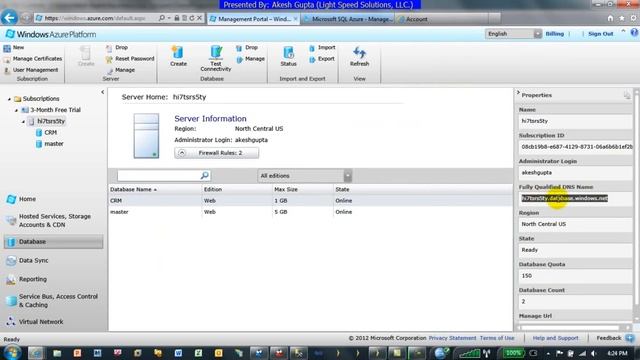 Using SQL Azure - Iron Speed Designer V9.0 смотреть онлайн