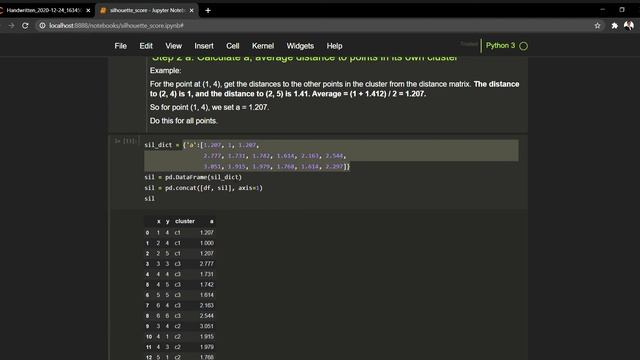 Silhouette Score (Python review) смотреть онлайн