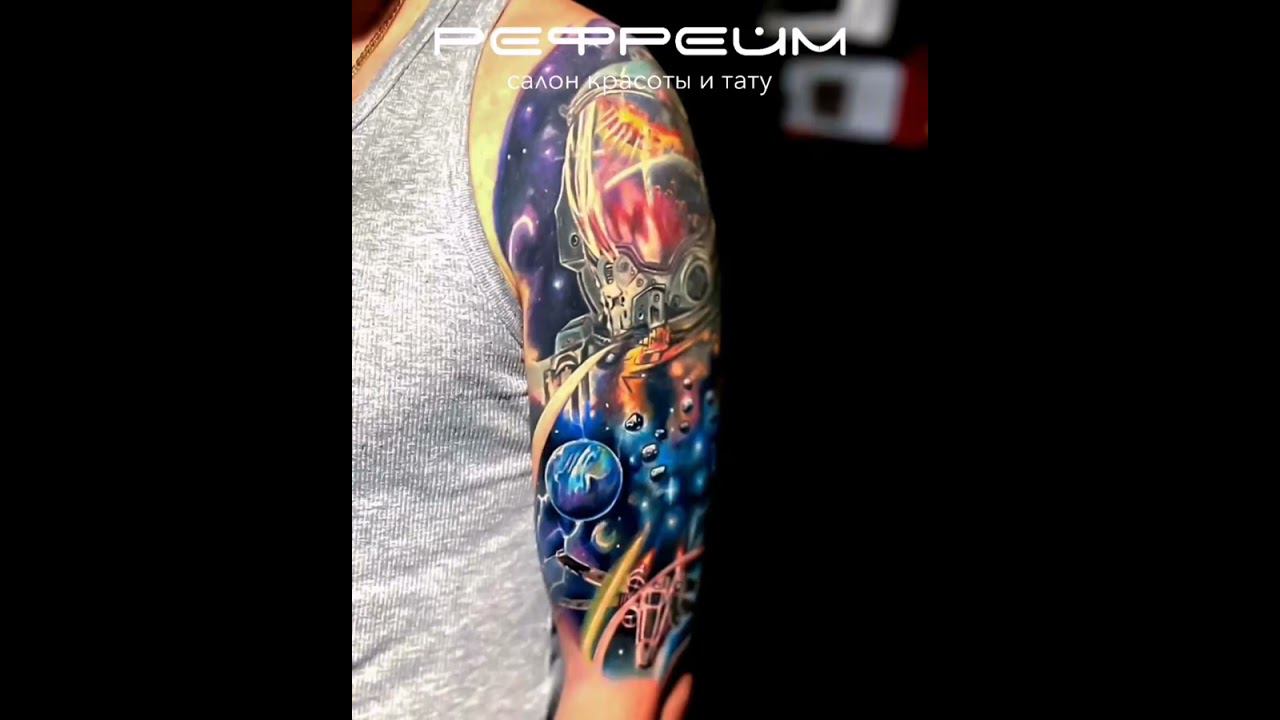 Перекрытие неудачной тату на плече смотреть онлайн