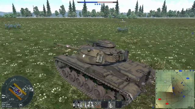 War Thunder: USA - M60 Gameplay [1440p 60FPS] смотреть онлайн