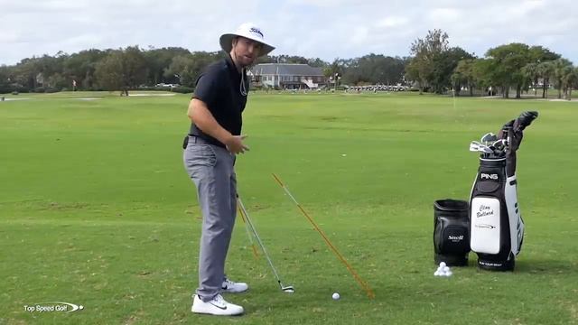 How To Finally Shallow The Golf Club | The 2 Stick Drill смотреть онлайн