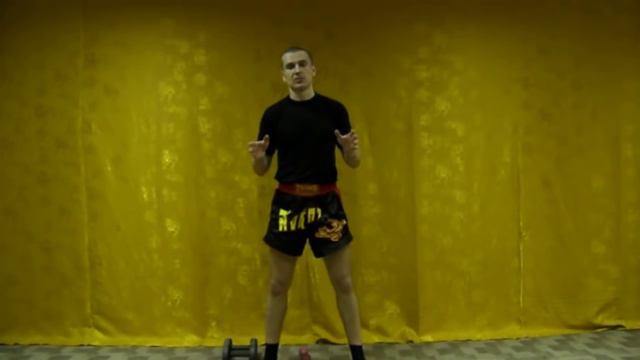 2015 - Тайский бокс. Как увеличить силу удара. Работа с гантелями смотреть онлайн
