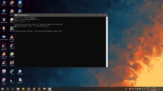 Realtime Images Downloader [ Python 3.x ] смотреть онлайн