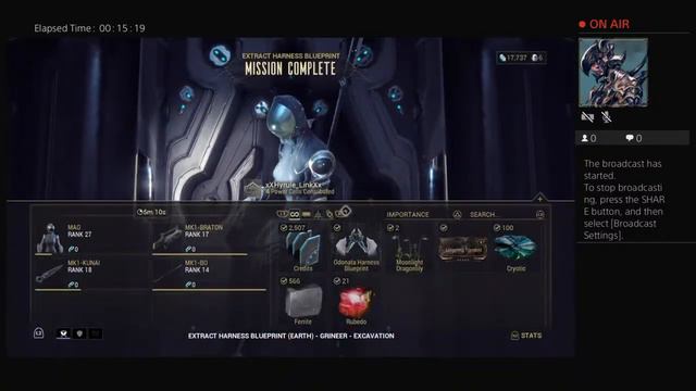Warframe - First time livestreaming on a PS4 смотреть онлайн