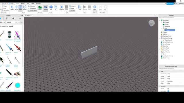 How to make a sword giver in roblox studio [UPDATED CHECK DESCRIPTION] смотреть онлайн