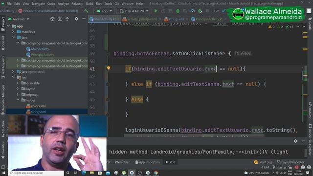 Aprenda a verificar se o EditText está vazio e evite erros no seu aplicativo | Kotlin смотреть онлайн