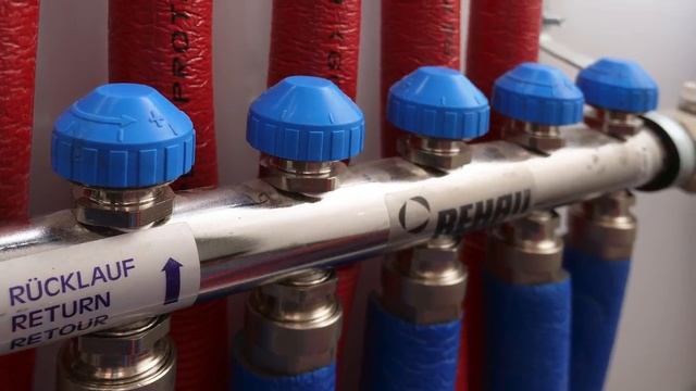 Монтаж водяного теплого пола - ЖК Андерсен смотреть онлайн