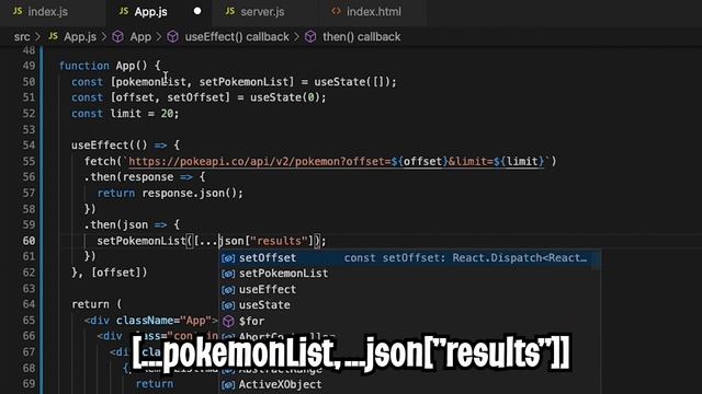 Pokédex React App (pagination) part 2 - Web Front-end Development | Lesson 48 (Free Coding Bootcamp смотреть онлайн