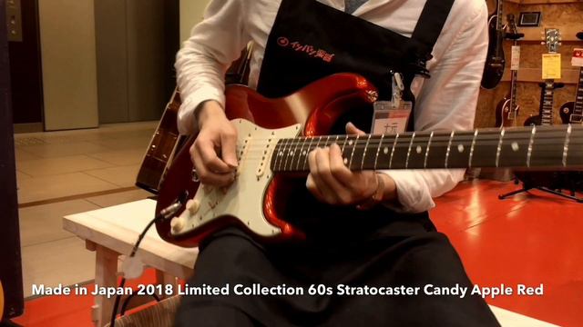 Fender / Made in Japan 2018 Limited Collection 60s Stratocaster Candy Apple Red【イシバシ楽器梅田店】 смотреть онлайн