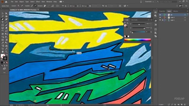How I created a Vector Art of Famous Graffiti | Speed Art смотреть онлайн