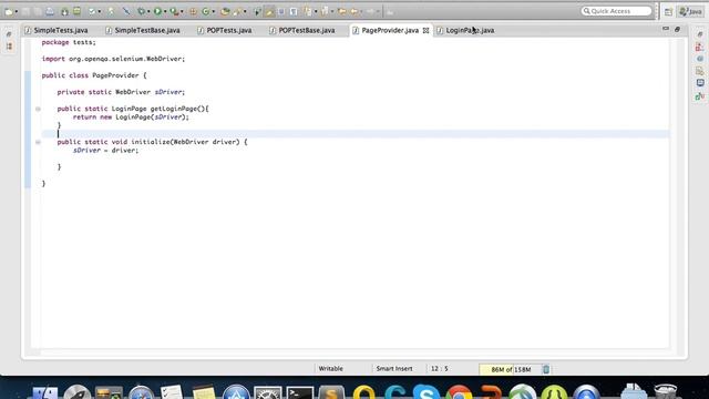 [5-min software testing tips-4] selenium example for page object pattern смотреть онлайн