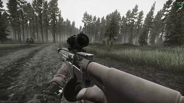 Suppressed and Loud M1A from Escape from Tarkov смотреть онлайн