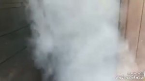 Холодное копчение рыбы, при минусовой температуре.