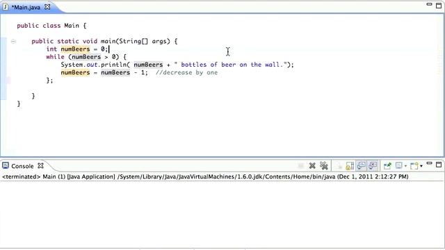 Java While Loops Tutorial смотреть онлайн