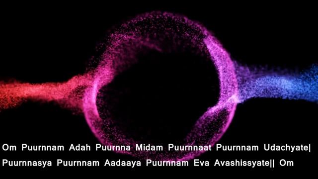 Om Purnamadah Purnamidam Shanti Mantra - 108 times chanting, Vedic Mantra for Peace смотреть онлайн