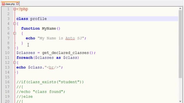 php Tutorials in Tamil Part - 38 Class part - 2 смотреть онлайн