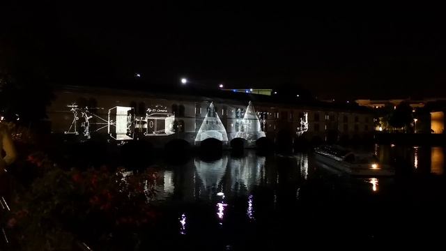 Straßburg Sound&Light Show 2018 Barrage Vauban 4k