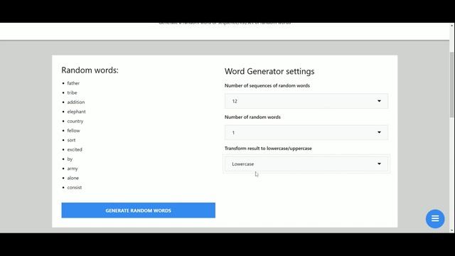 How to generate a random word - Random Word Generator смотреть онлайн