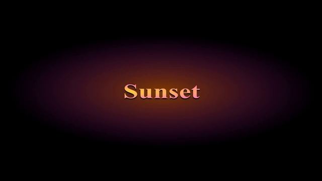 Sunrise/sunset For Kids/what Is Sunrise/what Is Sunset