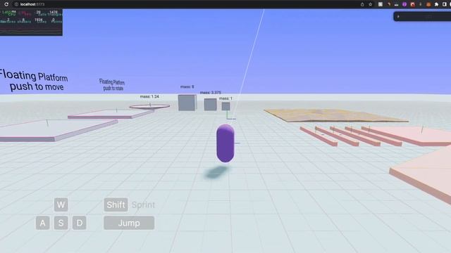 Rigidbody Character Controller in React-Three-Fiber смотреть онлайн