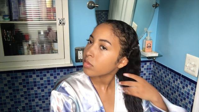 2019 EVERYDAY NATURAL CURLY HAIR ROUTINE II How I style my hair daily смотреть онлайн