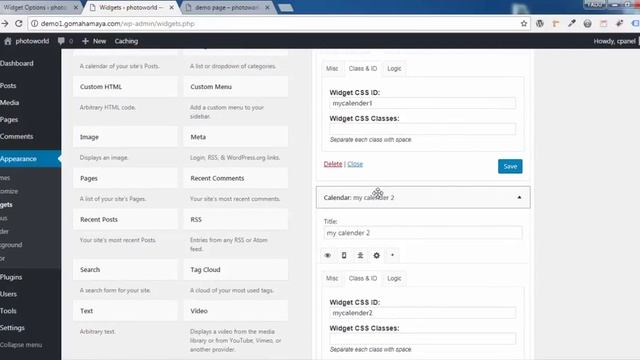 Widget Options WordPress Plugin Setting 2018 смотреть онлайн
