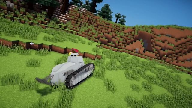 World Of Tanks In Minecraft