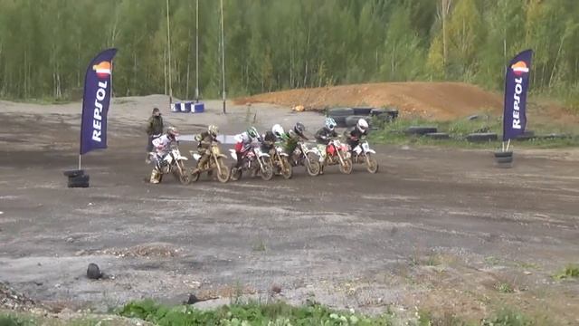 4 этап Питбайк Урал второе падение Антона смотреть онлайн