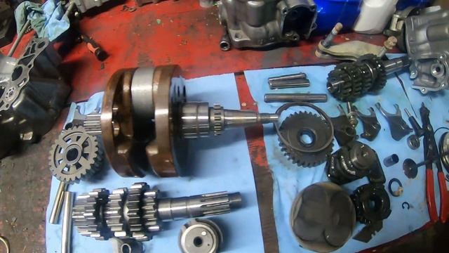 2007 Crf450r Engine Rebuild / Restoration Part 1 смотреть онлайн