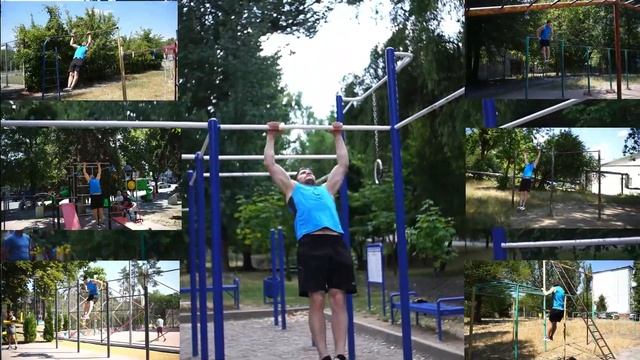 Силовой сет на турнике||Пробую лучшие спортплощадки!#тренировка #спортплощадка #выносливость смотреть онлайн