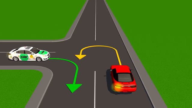 Курс ПДД: Нерегулируемые перекрестки равнозначных дорог.