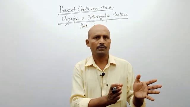 present Continuous Tense (negative & interrogative sentence) смотреть онлайн
